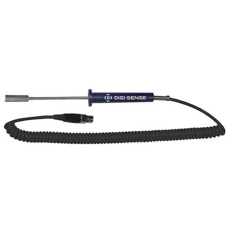 Digi-Sense Surface RTD Probe, 100 Ohm, 3-P" Connect 93821-15